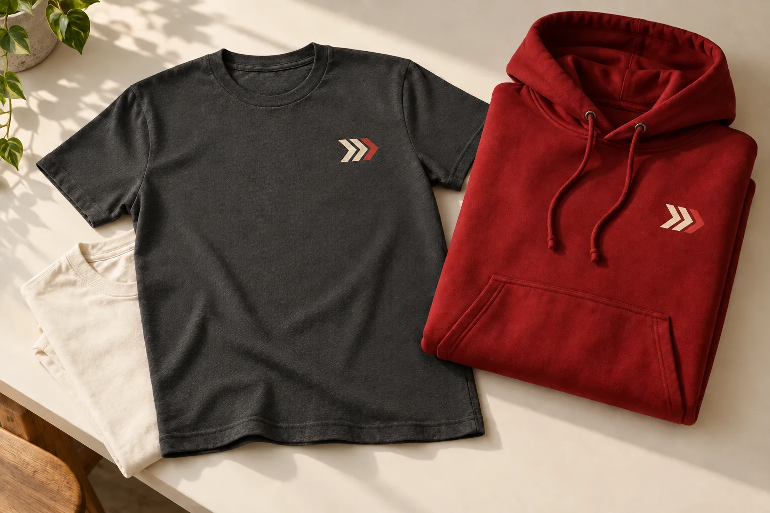 Custom apparel and branded clothing